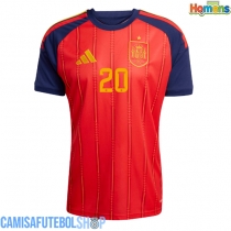 Camisa de time de futebol Espanha Pedri Gonzalez #20 Replicas 1º Equipamento Mundo 2026 Manga Curta